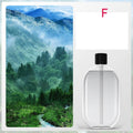 Automatic Fragrance Diffuser, USB Powered Essential Oil Diffuser with Spraying & Light, Home Fragrance for Living Room, Bedroom